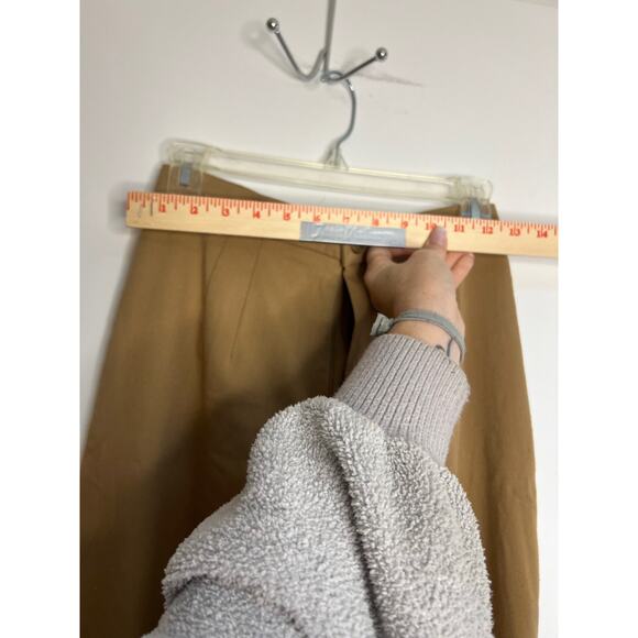 Vintage Briggs Made in USA Polyester Brown Trousers Pants Womens 4P - Picture 7 of 9